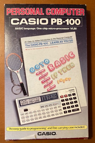 Casio 100 personal - pb-100,