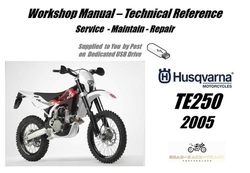 Husqvarna te250 250 manuale - husqvarna,