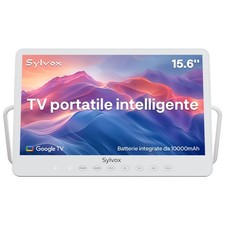 SYLVOX Mini TV Portatile 15.6