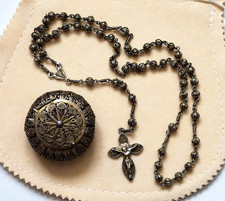 Rosario antico con scatola in