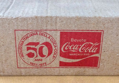 Coca cola italia - coca-cola, box/sei