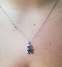 COLLANA A BEBE' LISCIA CON