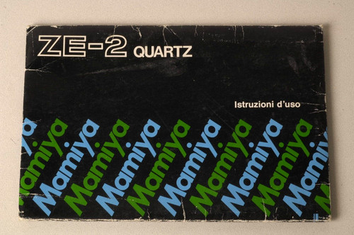 Mamiya quartz manuale - mamiya, ze-2
