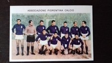 CALCIO - Associazione FIORENTINA Cartolina Squadra Anni 50 Viola Giglio