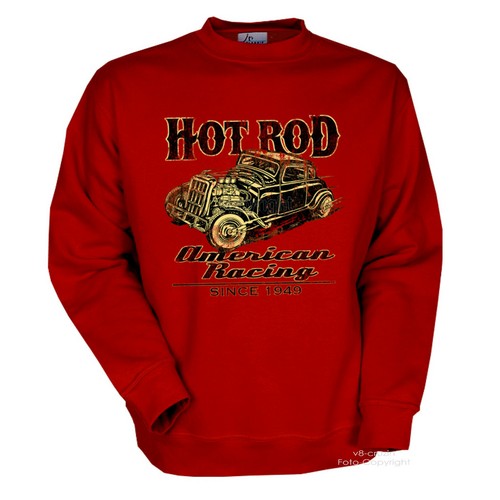 Hot rod sweatshirt - hot, auto