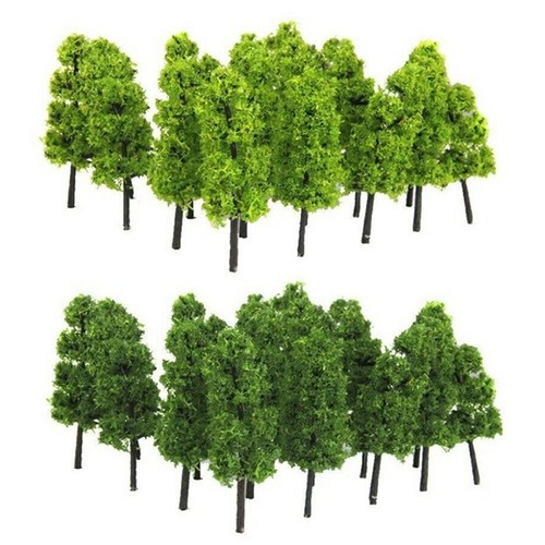 Modello alberi scenario street - modello,