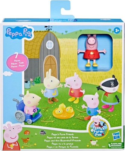 Peppa pig farm friends playset - farm,
