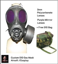 S10 Gas Mask Single Filter