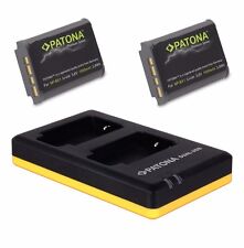 2 x batteria Patona + doppio