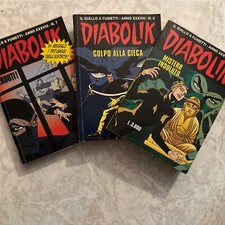 DIABOLIK Fumetto SERIE INEDITO