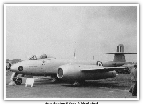 Gloster meteor numero aereo - meteor,