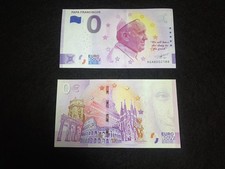BANCONOTA 0 EURO PAPA