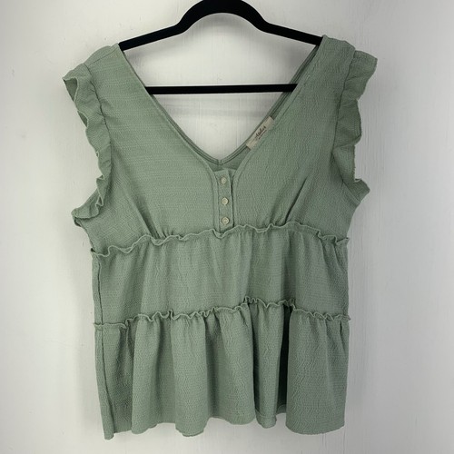Top babydoll strati con - a,