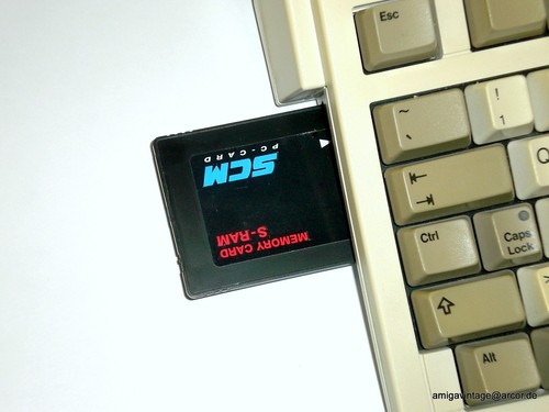 Sram pcmcia per - pcmcia, amiga