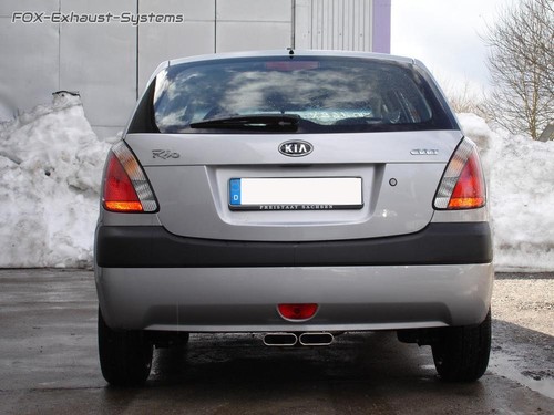 Scarico sportivo medio per kia - sportivo,