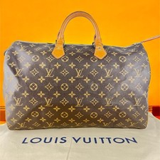 Louis Vuitton Speedy 40 M41522 Borsone Marrone Borsone Vintage Usato Autentico