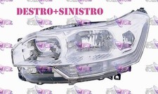 COPPIA FARI FANALE PROIETTORE DX+SX 2H7-H1 PRED REG ELET CITROEN C5 08>10