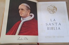 La Sacra Bibbia anno 1966, con illustrazioni di Dalì e Rembrandt