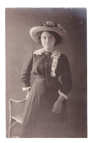 Cartolina epoca giovane - cartolina,