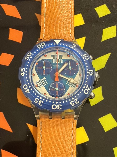 Swatch aquachrono orange - swatch,
