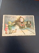 CARTOLINA  ILLUSTRATORE BERTIGLIA AUGURALI BUON ANNO