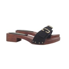 Zoccoli donna bassi in legno