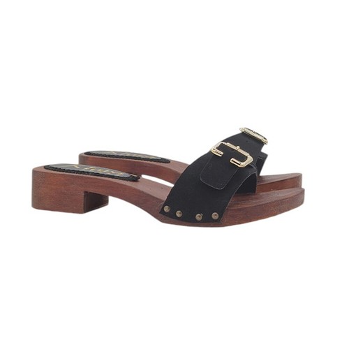 Zoccoli donna bassi legno - zoccoli,