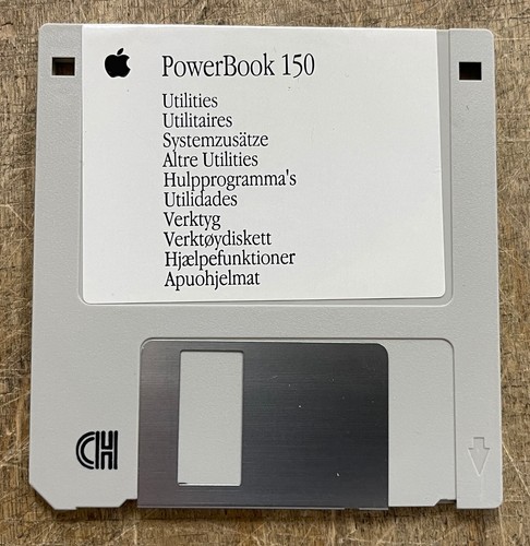 Apple powerbook 150 - apple, utilità