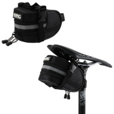 Borsa BORSELLO sottosella mtb BICI espandibile attacco a clip e straps di sicure