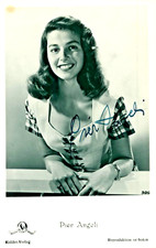 Pier Angeli +1971 cartolina anni 50 9x14