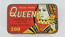 RARE ANTIQUE QUEEN GRAMOPHONE