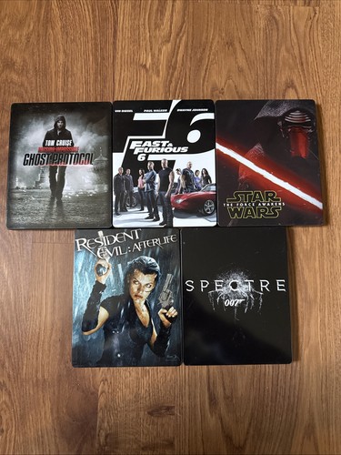 Blu ray steelbook lot 5 - of,