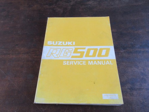 Suzuki rg500 1985 - rg500, manuale