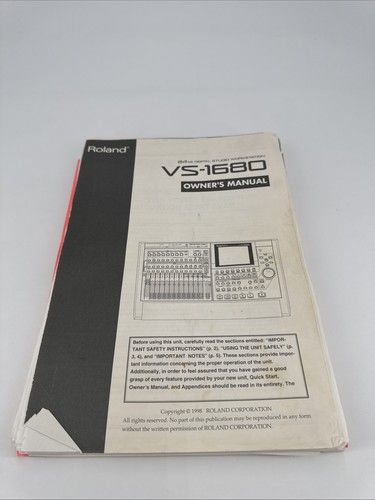 Roland 1680 digital studio - roland,
