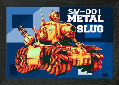 Metal slug 001 poster - poster, arte