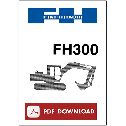 Fiat hitachi fh300 escavatore - fiat,