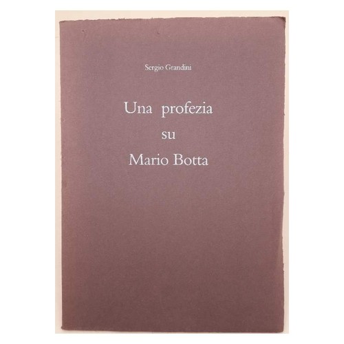 Una profezia mario - profezia, su