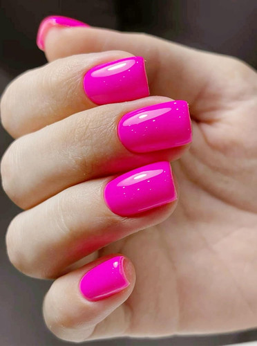 Unghie gel adesive - uv, rosso