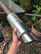 Simoni Racing Marmitta Scarico universale rotonda in inox 