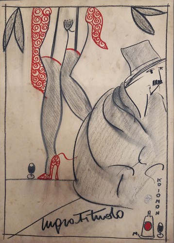 Kolomon moore disegno osé - disegno,