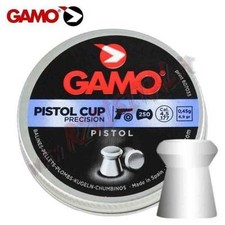3 CONF PIOMBINI GAMO PISTOL CUP CALIBRO 4.5 .177 TESTA PIATTA PER TIRO BERSAGLIO
