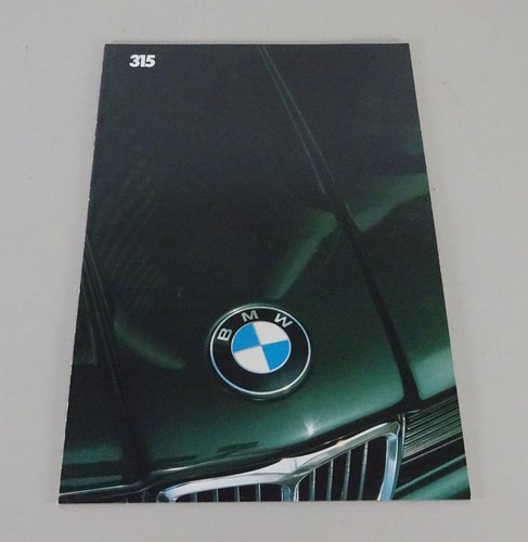 Brochure bmw serie e21 315 - serie, 3