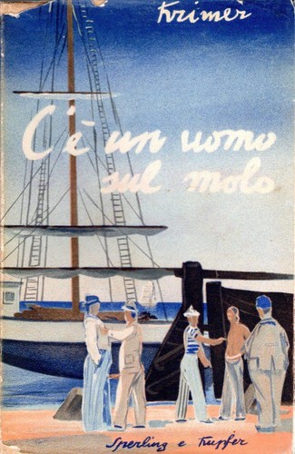 Uomo sul molo - c'è,