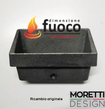 BRACIERE CROGIOLO STUFA PELLET MORETTI DESIGN AQUA COMPACT SLOT MULTIPLA  MRBURN