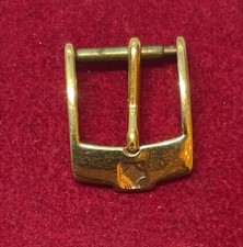 FIBBIA ZENITH ACCIAIO LAMINATO ORO GIALLO 12 MM