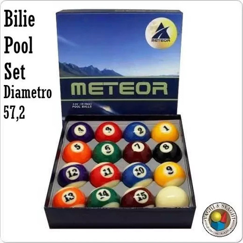 Bilie set per - , pool