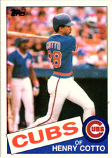 1985 Topps - #267 Henry Cotto