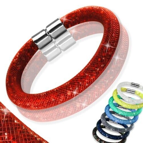 Catena rete bracciale con - di,