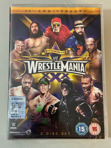 Dvd wwe wrestlemania - wwe, 2014