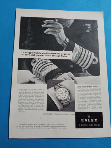 Pubblicita 1964 orologio - 1964,